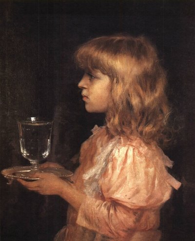 The Glass of Water by Aurelio de Figueiredo
